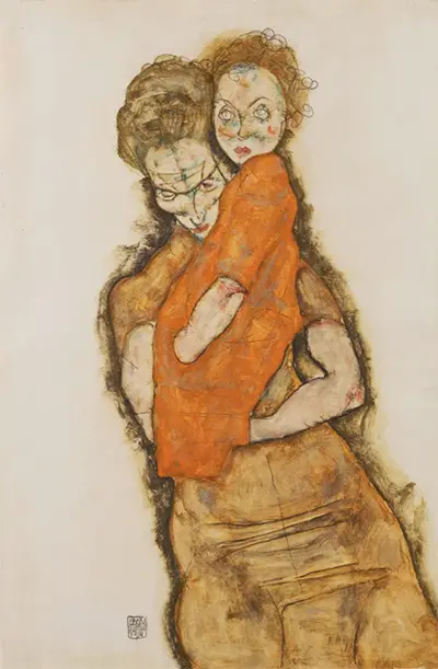 Mother and Child Egon Schiele